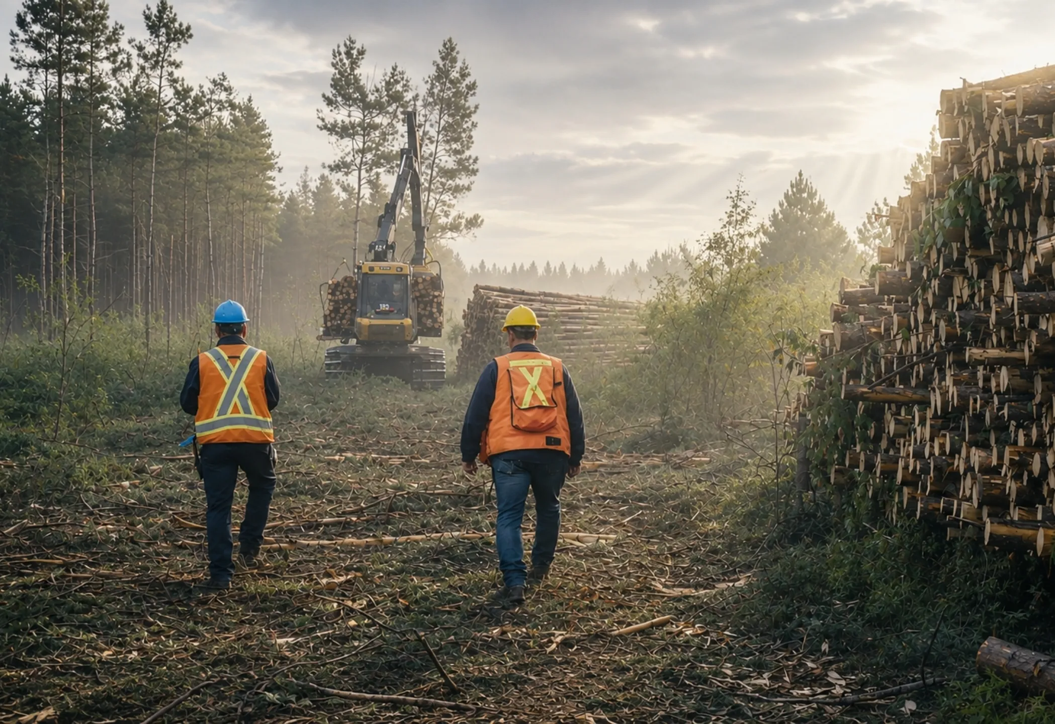 Travaux de société sylvicole